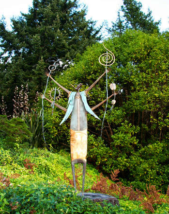 Photo of Shaman of the Benediction sculpture at WildSpring